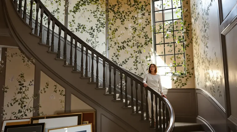 La maison d’une écrivaine, inspirée par les fleurs de la campagne anglaise : la vraie visite