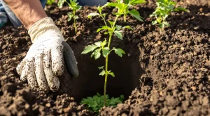 « Ni compost ni fumier » : ce que les maraîchers bio enfouissent sous les tomates début mai