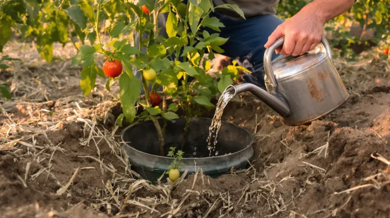 Sécheresse et arrosage enterré au potager : pourquoi ces jardiniers du Nord plantent un vieux seau